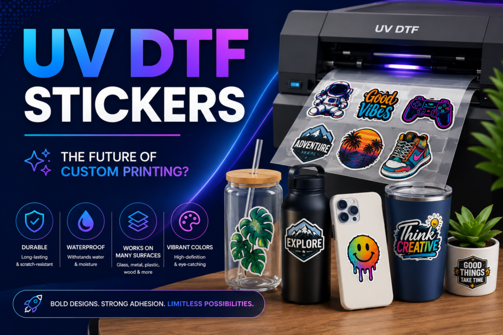 UV DTF Stickers The Future of Custom Printing