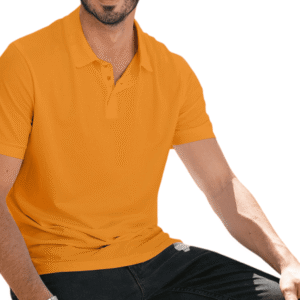 Polo Collar 100% RIngspun Cotton 230 GSM T-shirt