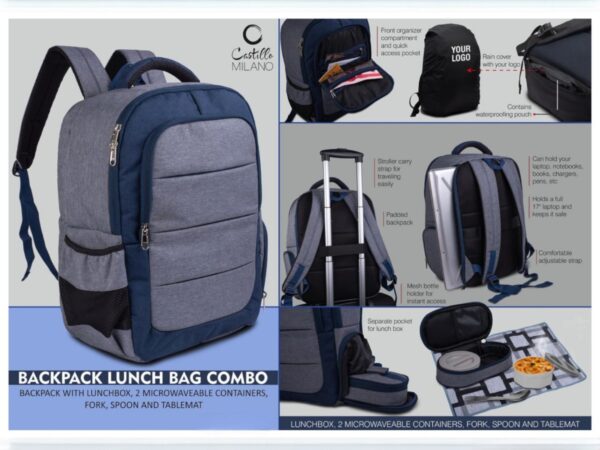Backpack Lunch Bag Kit