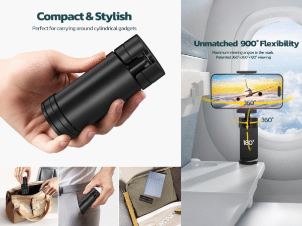 Pocket-Sized Handsfree Travel Phone Holder