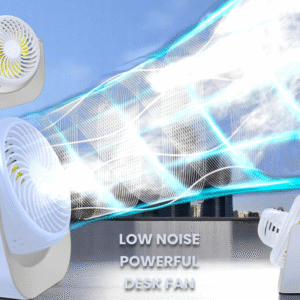 Strong Airflow Quiet Portable Table Fan