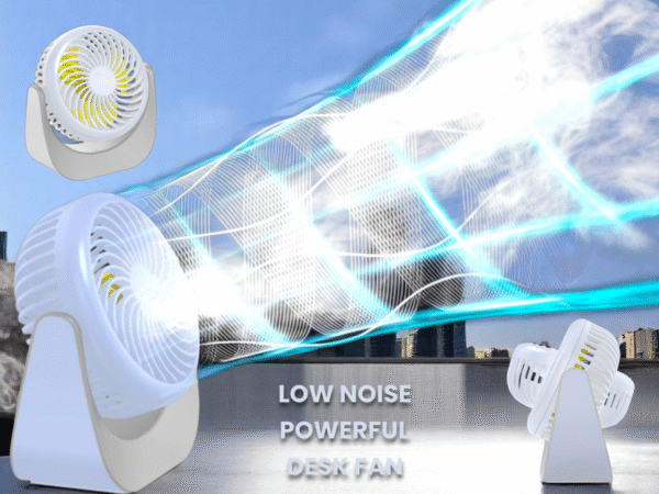 Strong Airflow Quiet Portable Table Fan