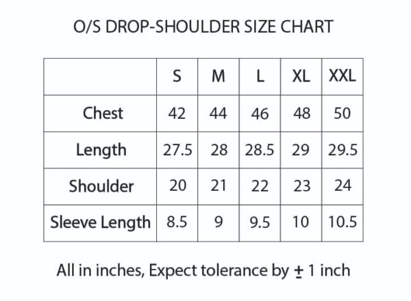 Round Neck 100% Cotton 210 GSM Oversized T-shirt - Image 2