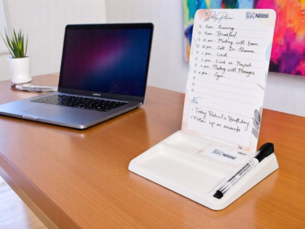 Daily Planner Smart Slate Desk Organizer