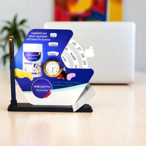 Table Top Ring Calendar Desk Organiser