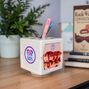 Rotating Pen Stand 4 Side Branding