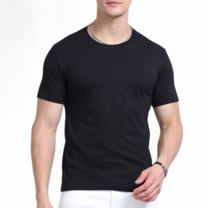 Premium Round Neck T-shirt Black
