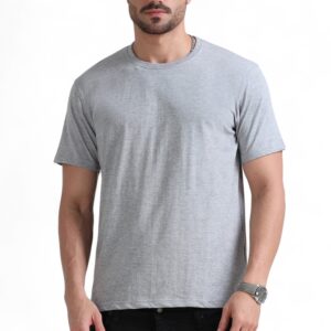 Premium Round Neck T-shirt Grey