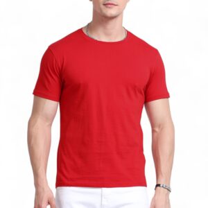 Premium Round Neck T-shirt Red