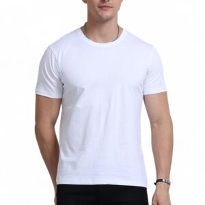 Premium Round Neck T-shirt White
