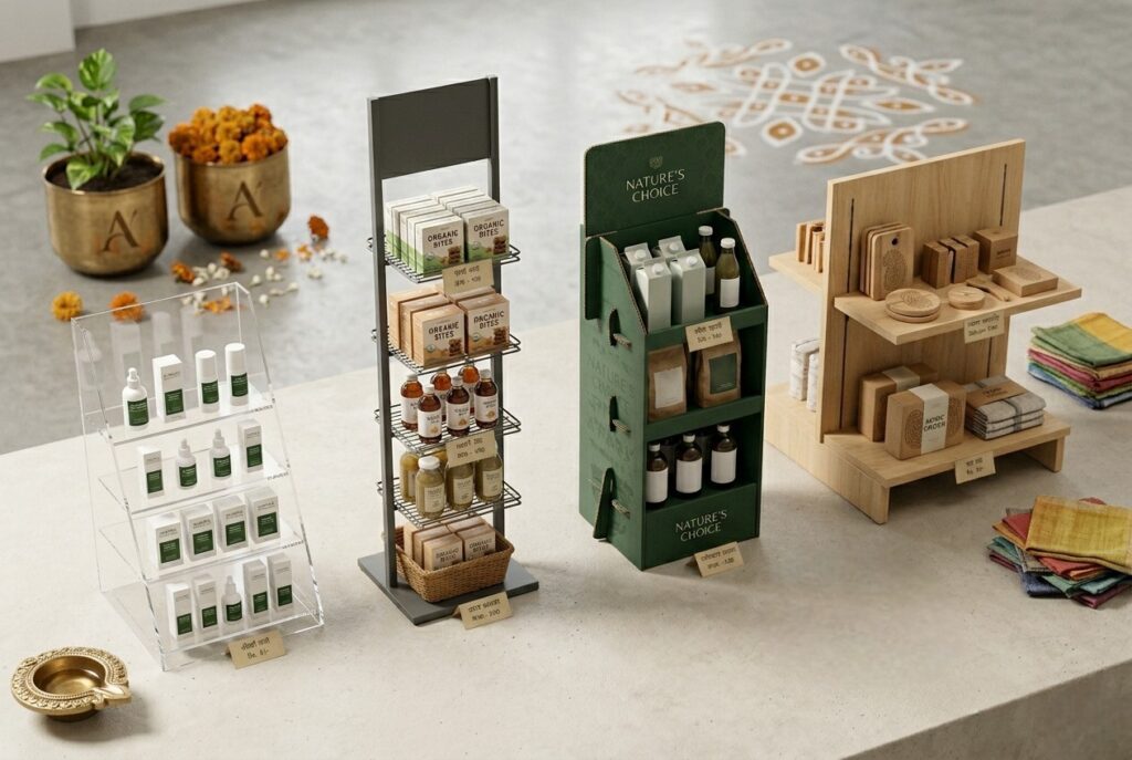 Top Display Stand Manufacturers in Delhi NCR Earth Tribe