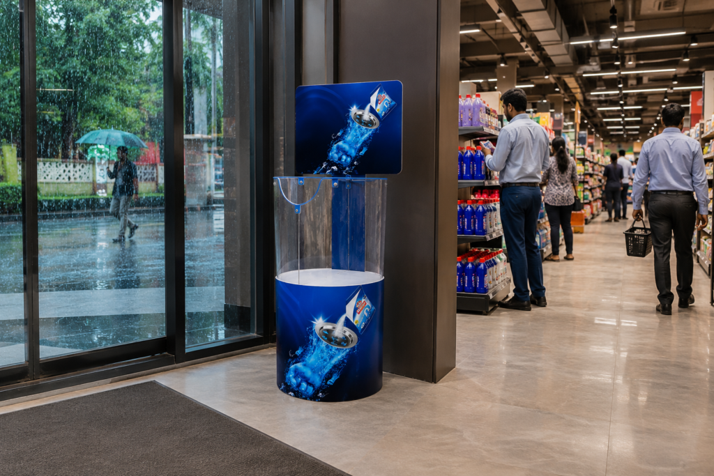 Monsoon POSM Strategy Display Stands That Win Q3 Earth Tribe